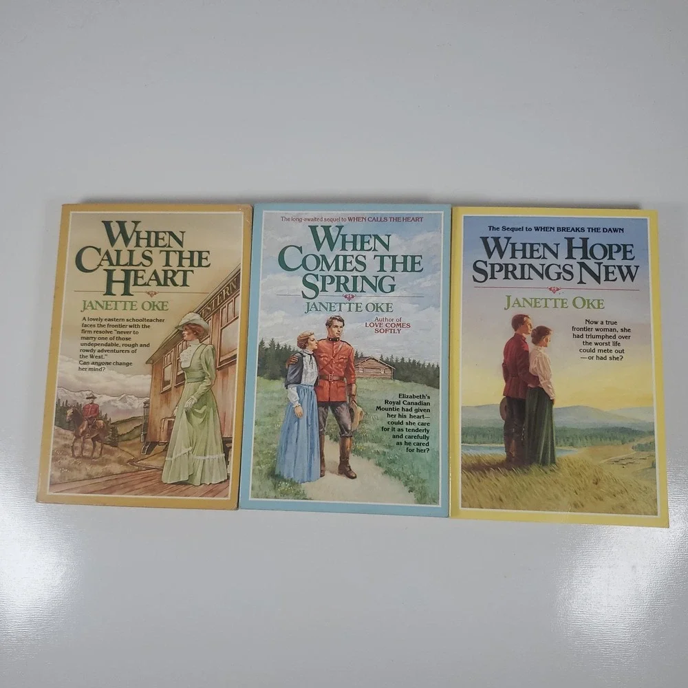 Canadian West Jannet Oke Set Calls The Heart Comes The Spring Hope Springs New